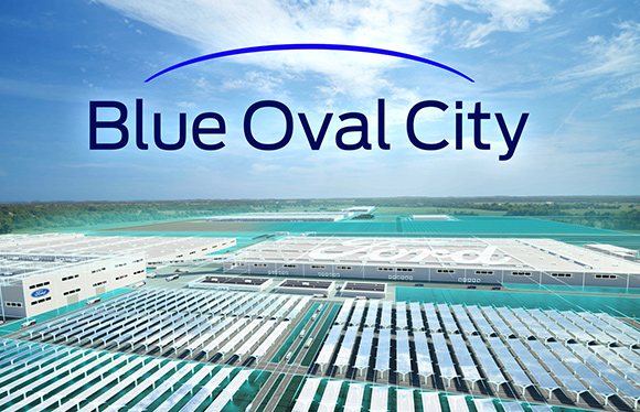 BlueOval city logo